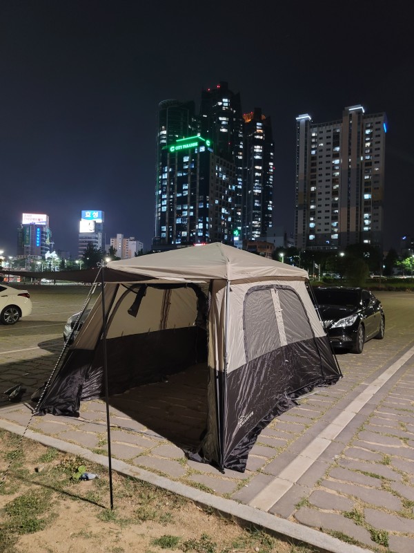 첫 텐트